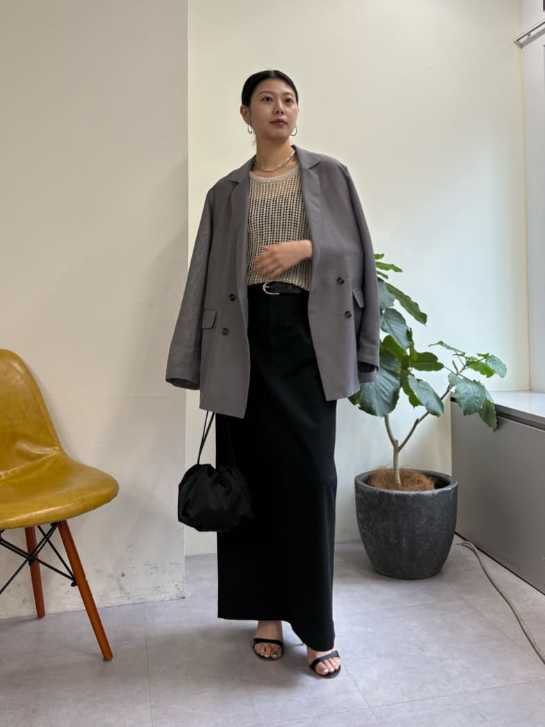 GALLARDAGALANTEの【手洗い可】メッシュラメアメスリニットを使ったコーディネートを紹介します。｜Rakuten Fashion(楽天ファッション／旧楽天ブランドアベニュー)6788677