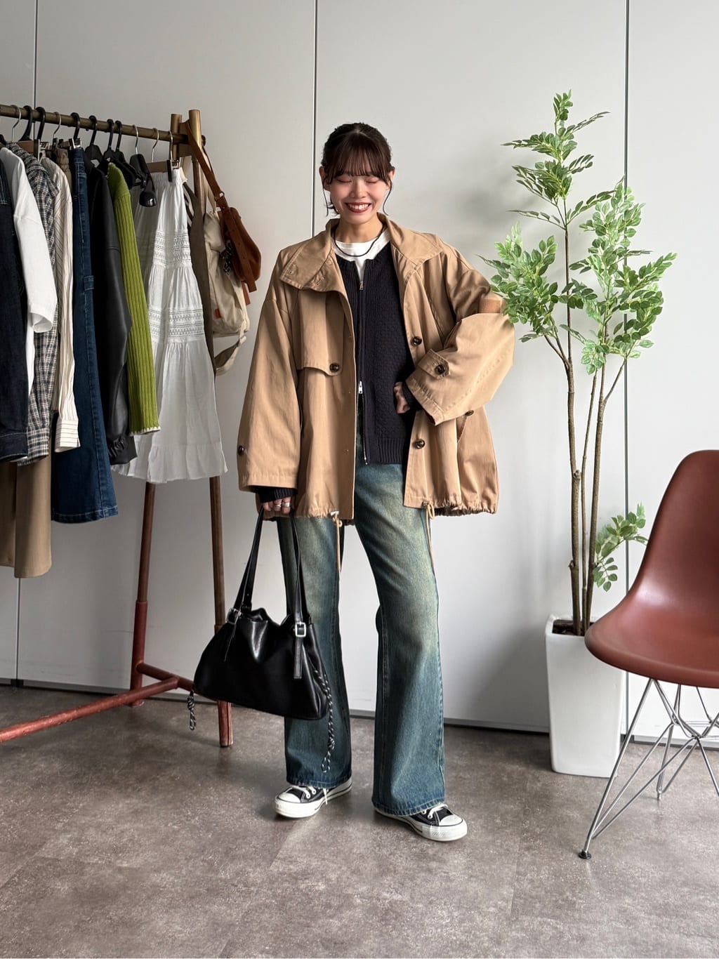 CPCM | ミドル丈モッズトレンチコート | Rakuten Fashion(楽天