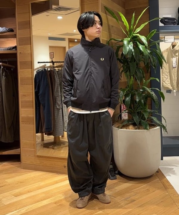 BEAMS MENの【別注】FRED PERRY / Zip Blouson 26SSを使った
