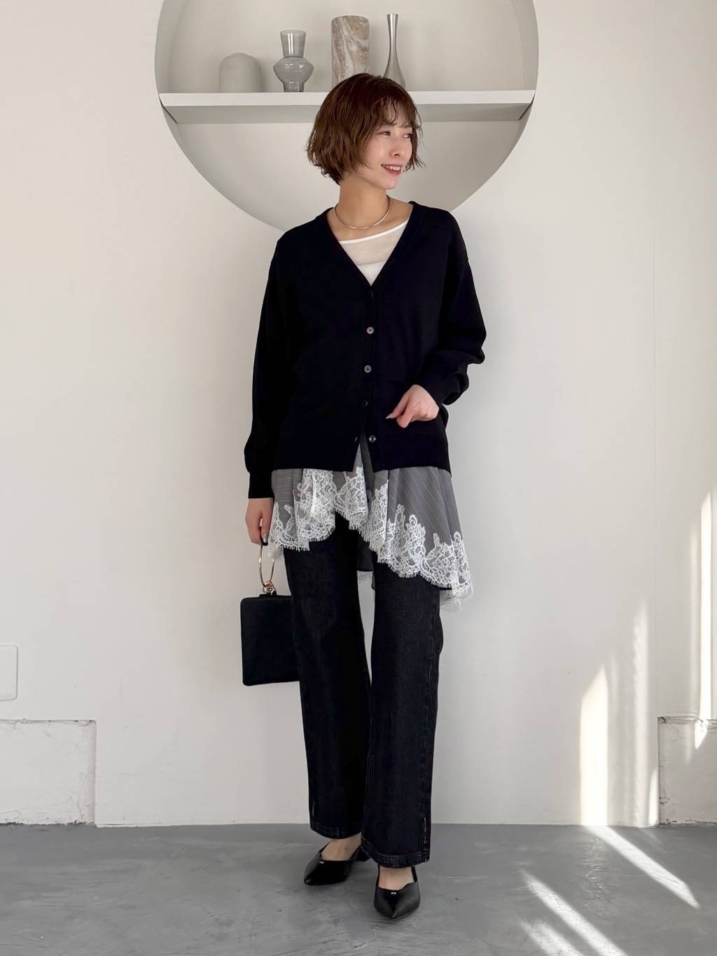 mysty womanの【UVカット】UVカットカーディガンLSを使ったコーディネートを紹介します。｜Rakuten Fashion(楽天ファッション／旧楽天ブランドアベニュー)6790138