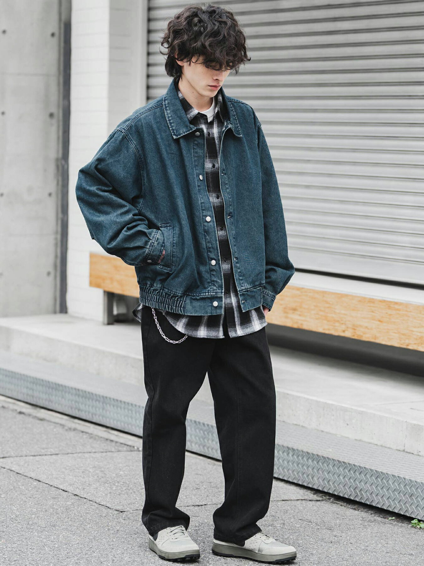 Rocky Monroe | 新色追加 オーバーサイズレギュラーカラー長袖