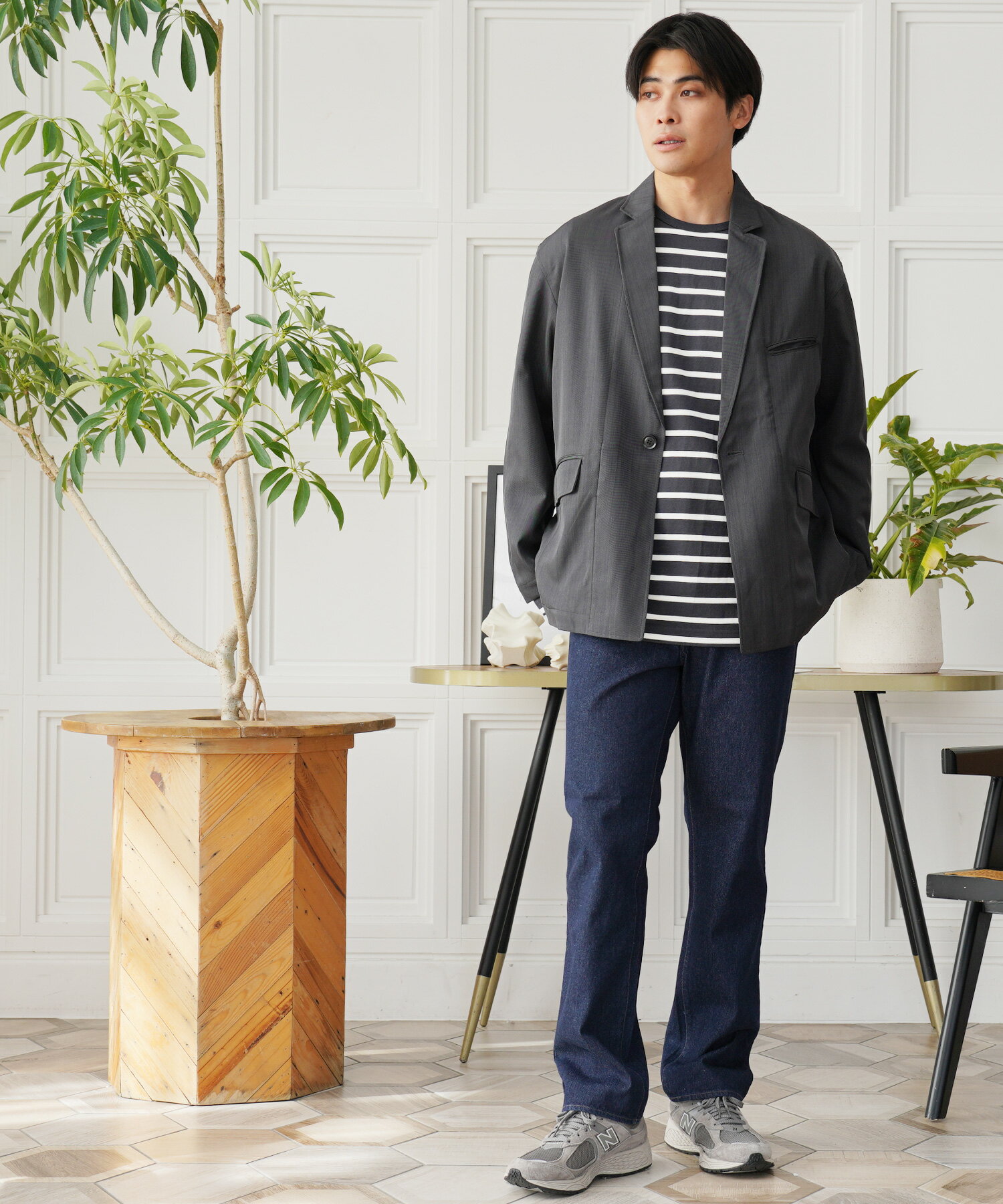 JIGGYS SHOP | 13オンス ヘビーウェイトロンT バスクシャツ カットソー