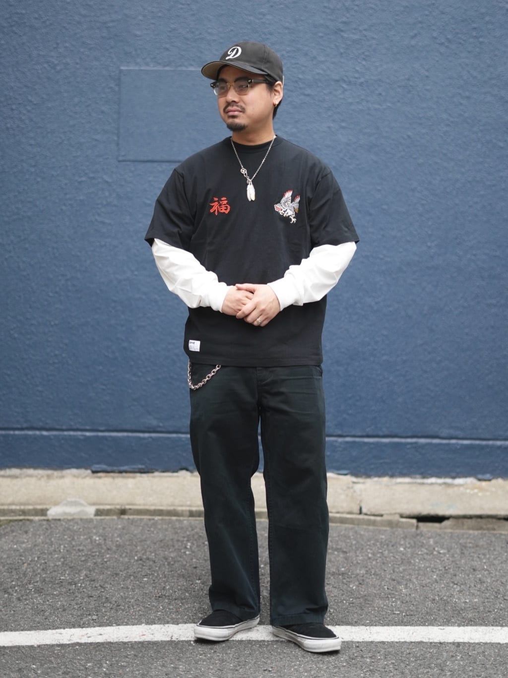 Schott | SHAKEHAND HENLEY LS T-SHIRT/シェイクハンド ヘンリーロンT
