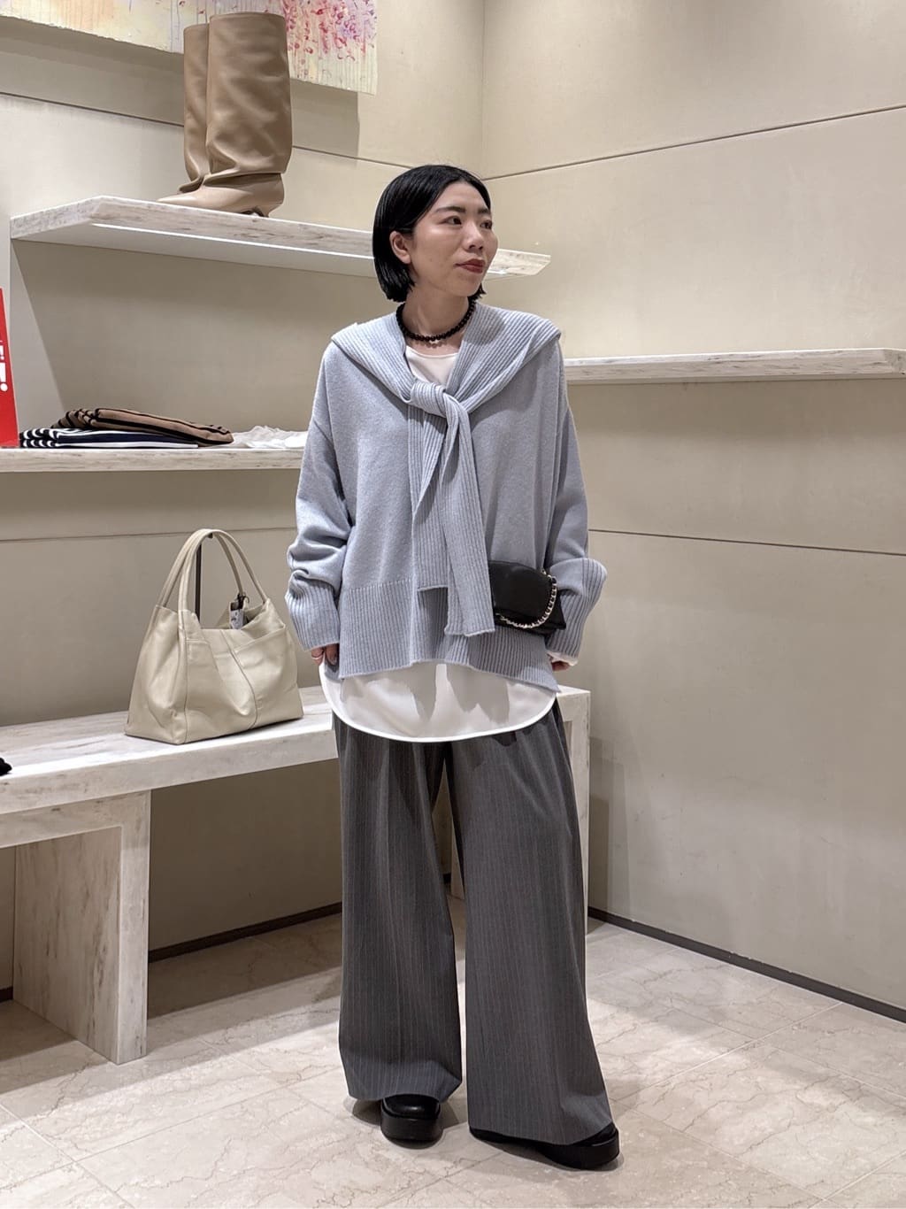 GALLARDAGALANTEのラウンドブラウスTeeを使ったコーディネートを紹介します。｜Rakuten Fashion(楽天ファッション／旧楽天ブランドアベニュー)6793325