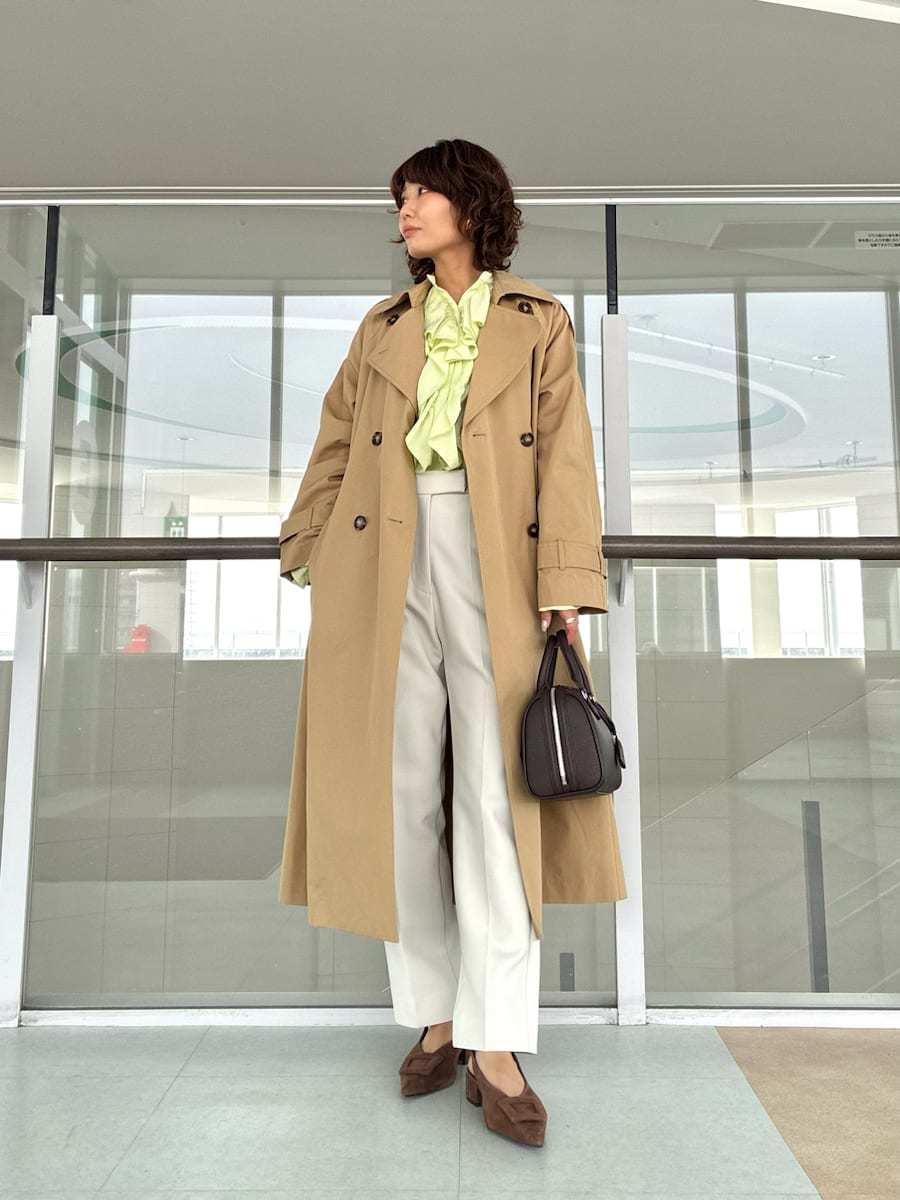 Mila Owen | 撥水オーバーサイズトレンチコート | Rakuten Fashion