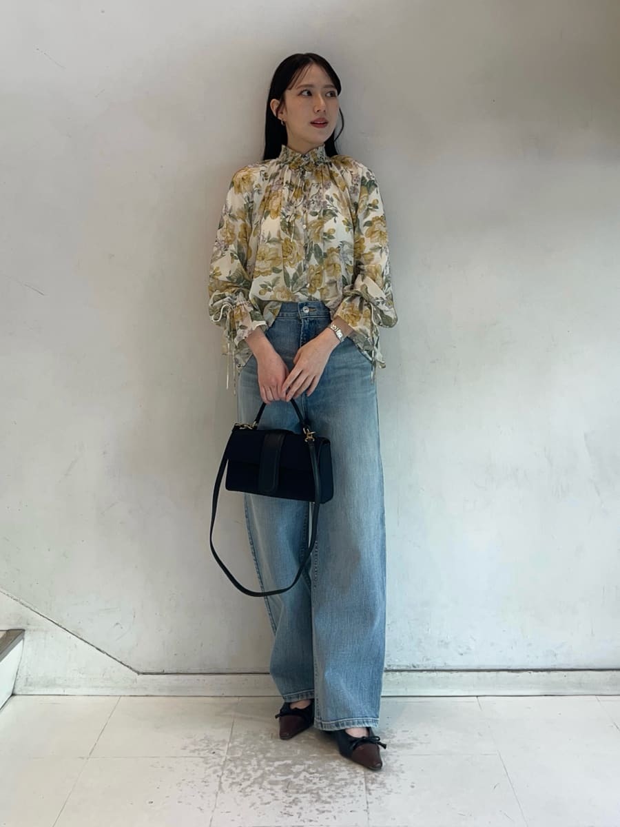 Mila Owen | フラワープリントブラウス | Rakuten Fashion(楽天