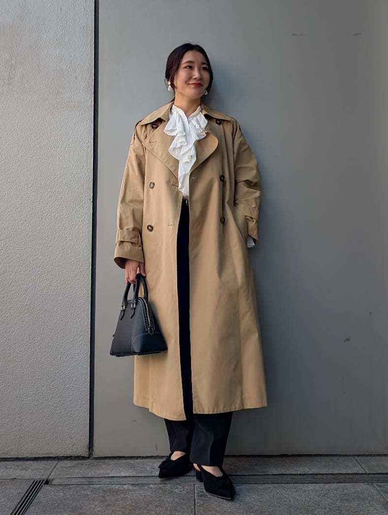 Mila Owen | 撥水オーバーサイズトレンチコート | Rakuten Fashion