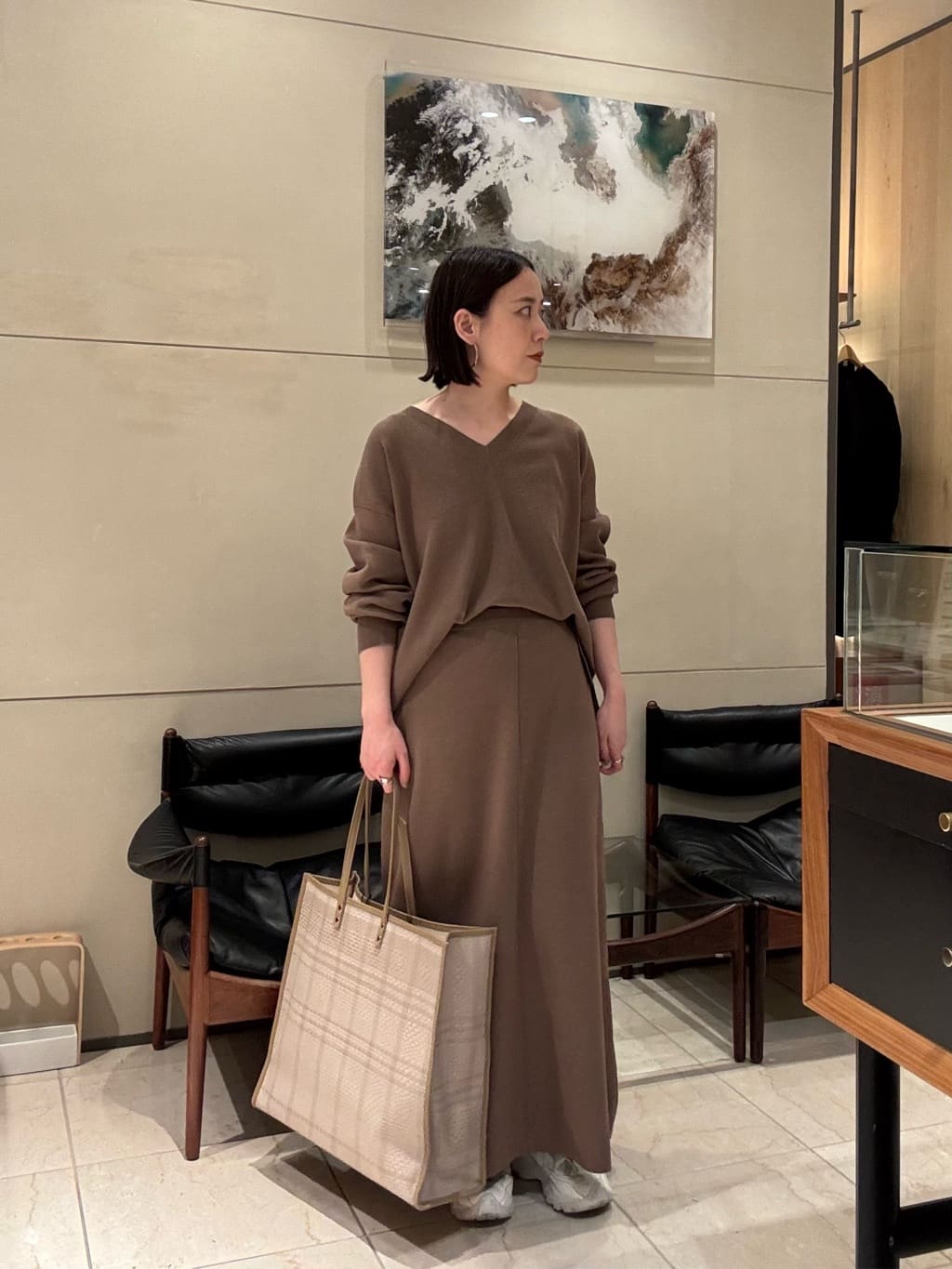 GALLARDAGALANTEのニュアンスフープピアスを使ったコーディネートを紹介します。｜Rakuten Fashion(楽天ファッション／旧楽天ブランドアベニュー)6795929