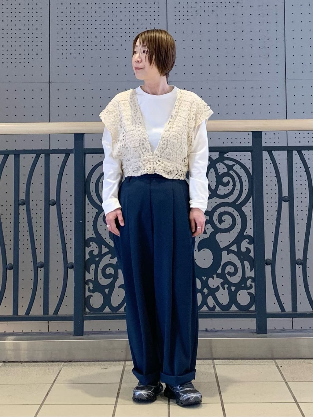 UNITED ARROWS LTD. OUTLET | レースベスト*ロングTシャツ レイヤード