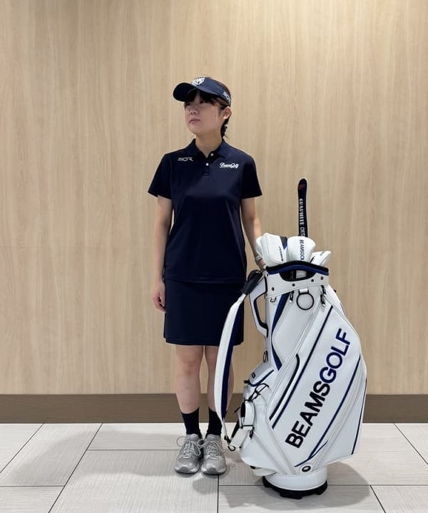 BEAMS GOLF | ORANGE LABEL / USシリーズ SQR ストレッチ鹿の子