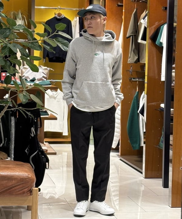 BEAMS GOLF | ORANGE LABEL / YARD モックネックシャツ | Rakuten