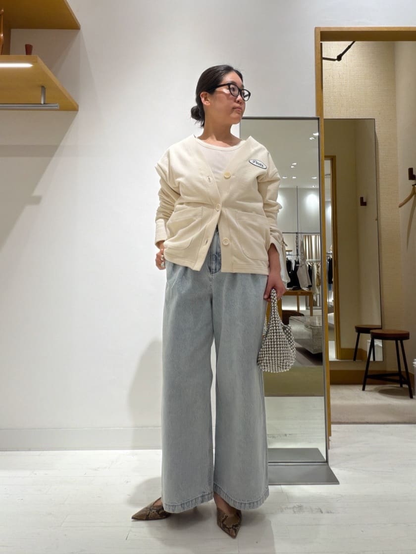 GALLARDAGALANTEの【PEAS】スウェットカーディガンを使ったコーディネートを紹介します。｜Rakuten Fashion(楽天ファッション／旧楽天ブランドアベニュー)6798275