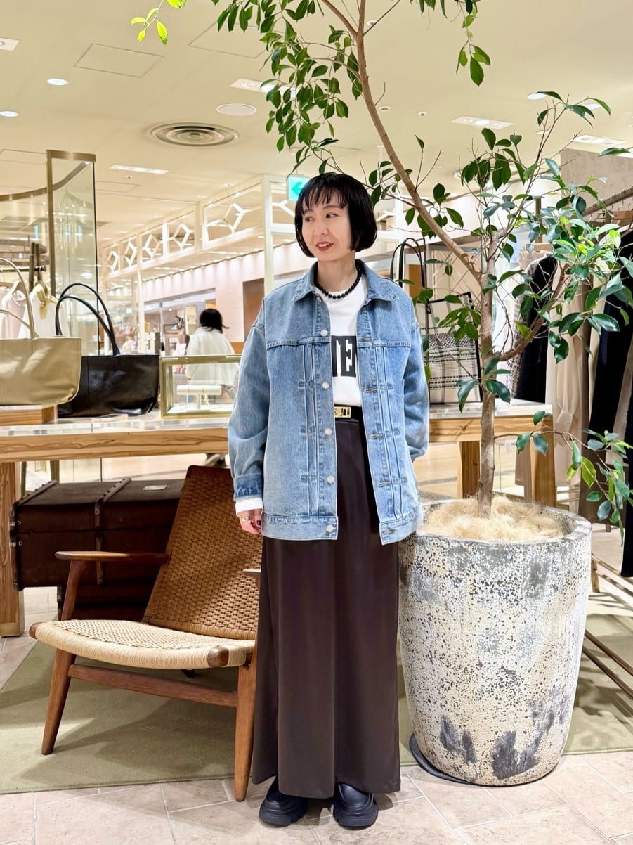 GALLARDAGALANTEの【サイズ展開あり】オーバーGジャンを使ったコーディネートを紹介します。｜Rakuten Fashion(楽天ファッション／旧楽天ブランドアベニュー)6799632