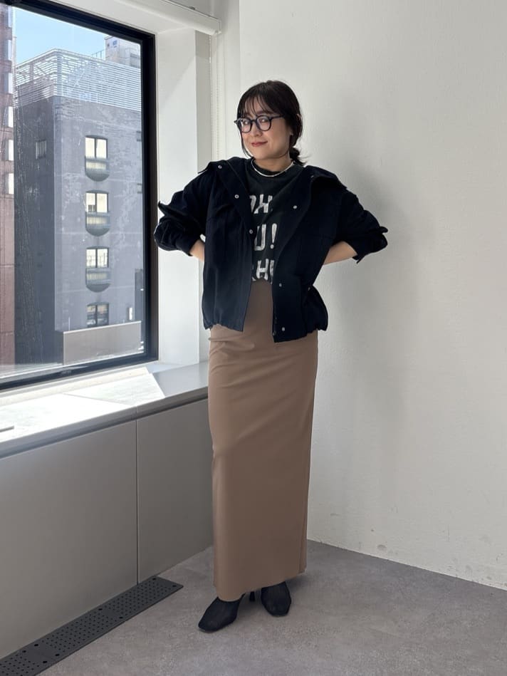 GALLARDAGALANTEの【3サイズ展開】ストレッチマキシタイトスカート2を使ったコーディネートを紹介します。｜Rakuten Fashion(楽天ファッション／旧楽天ブランドアベニュー)6800856