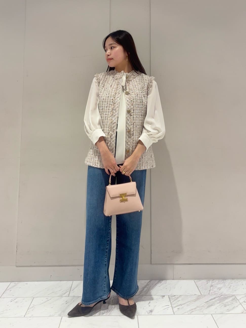 TOMORROWLAND | シアートロピカル ボウタイブラウス | Rakuten Fashion