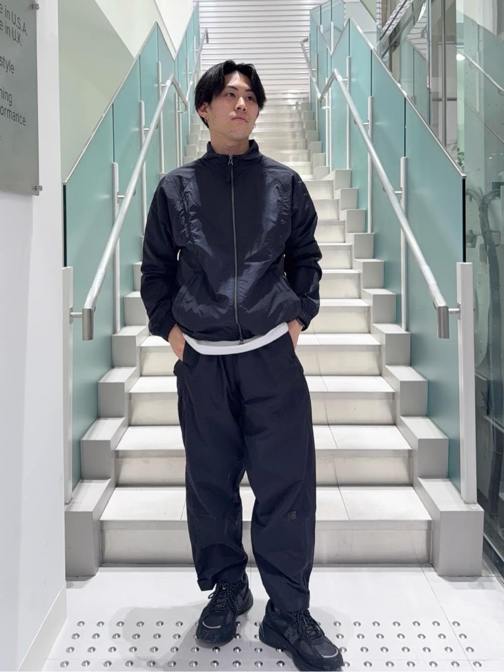 New Balance | NB GREY ナイロンジャケット | Rakuten Fashion(楽天