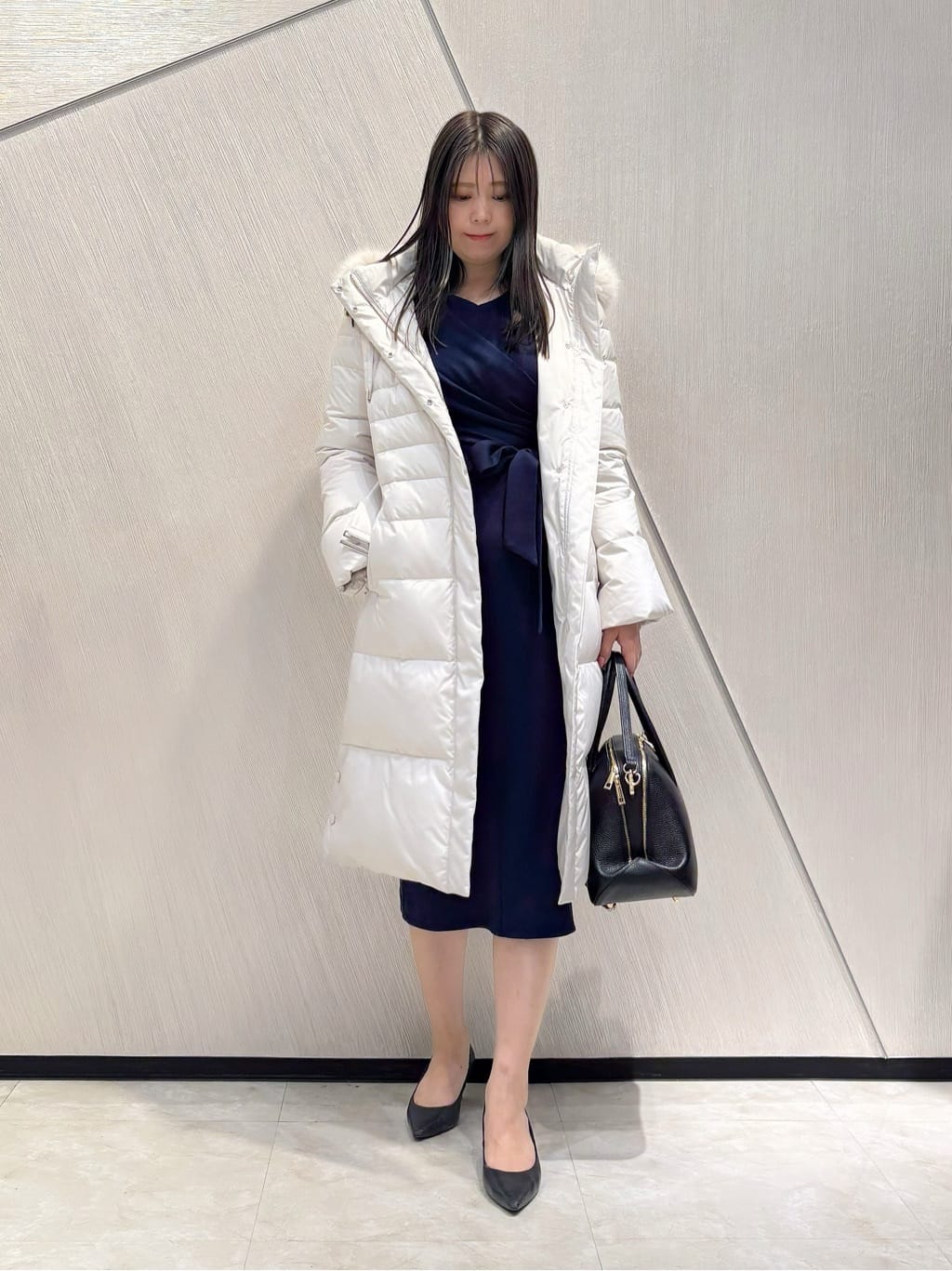 PINKY&DIANNE | タフタロングダウンコート | Rakuten Fashion(楽天