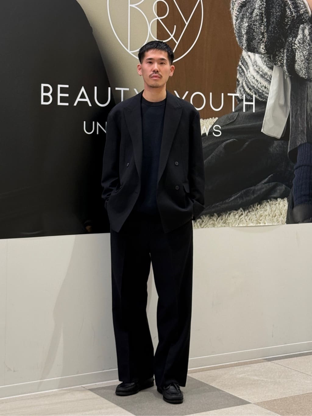 BEAUTY&YOUTH UNITED ARROWS | スリーク ウール リネン ダブル