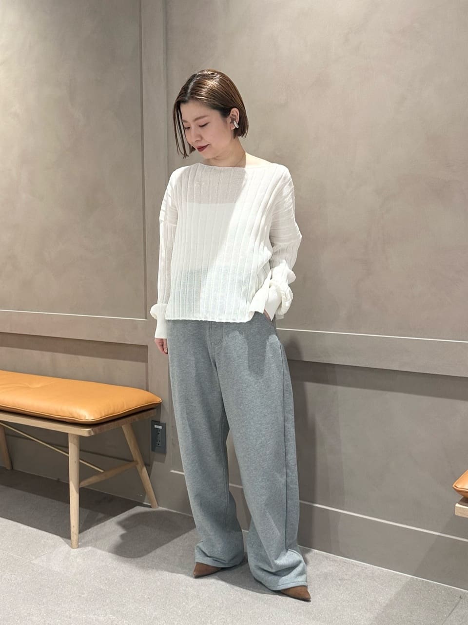 upper hights for conte スウェット 5ポケットパンツ UN UNITED ARROWS | 【別注】<upper hights for conte>スウェット 5