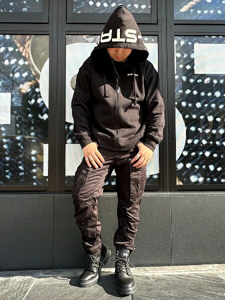 G-Star RAW | 【一部店舗限定】LOOSE HOODED ZIP SWEAT/オーバーサイズ