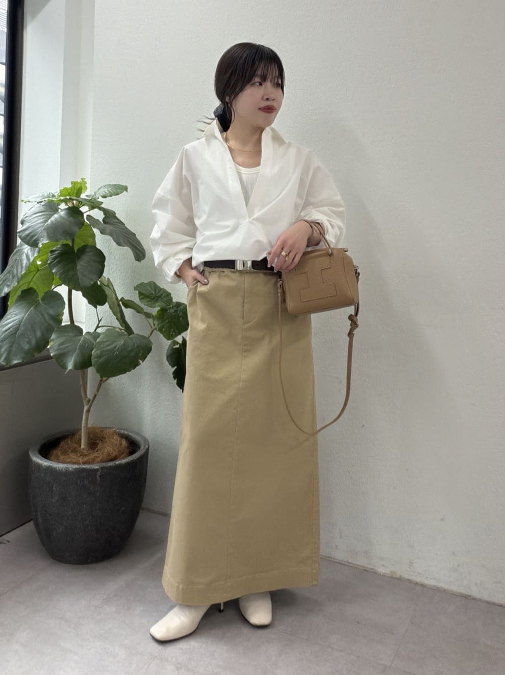 GALLARDAGALANTEの【前後2way】ハイツイストリブタンクを使ったコーディネートを紹介します。｜Rakuten Fashion(楽天ファッション／旧楽天ブランドアベニュー)6805726