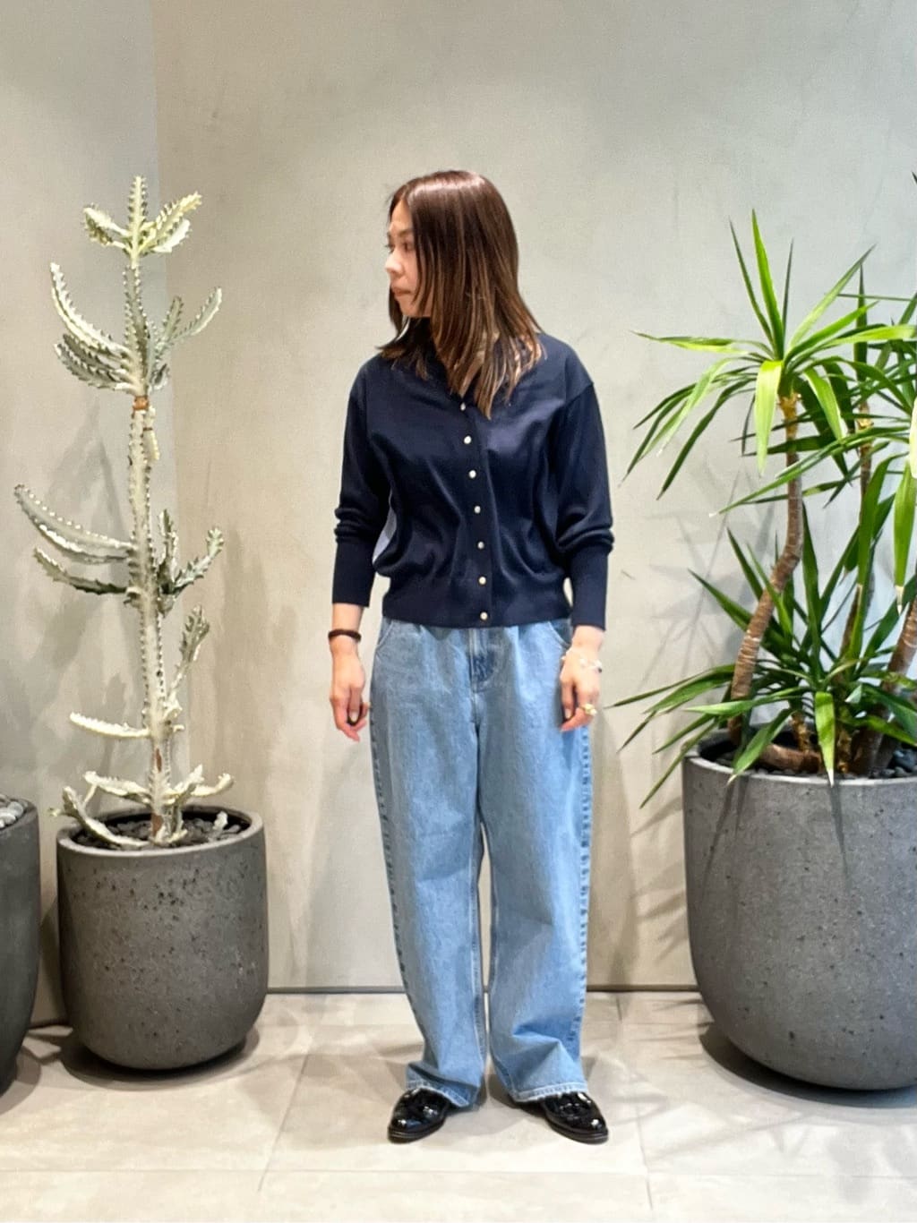 UNITED ARROWS | 【別注】<upper hights for conte>タックデニムパンツ