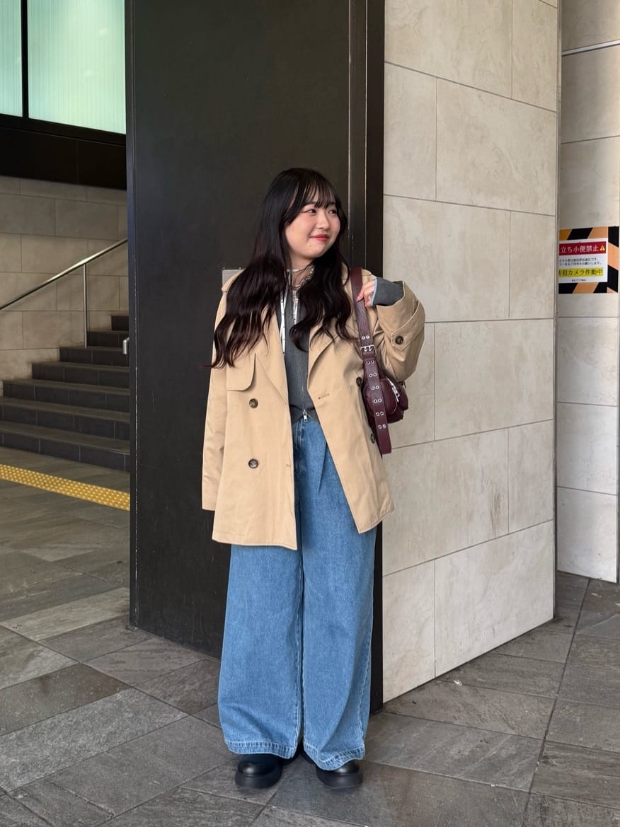 Discoat | ミドルトレンチコート | Rakuten Fashion(楽天ファッション
