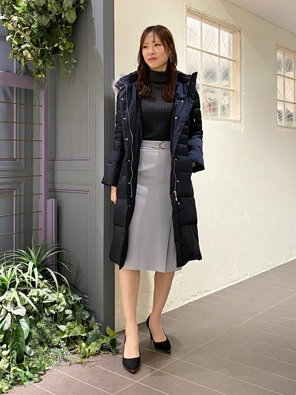 PINKY&DIANNE | タフタロングダウンコート | Rakuten Fashion(楽天