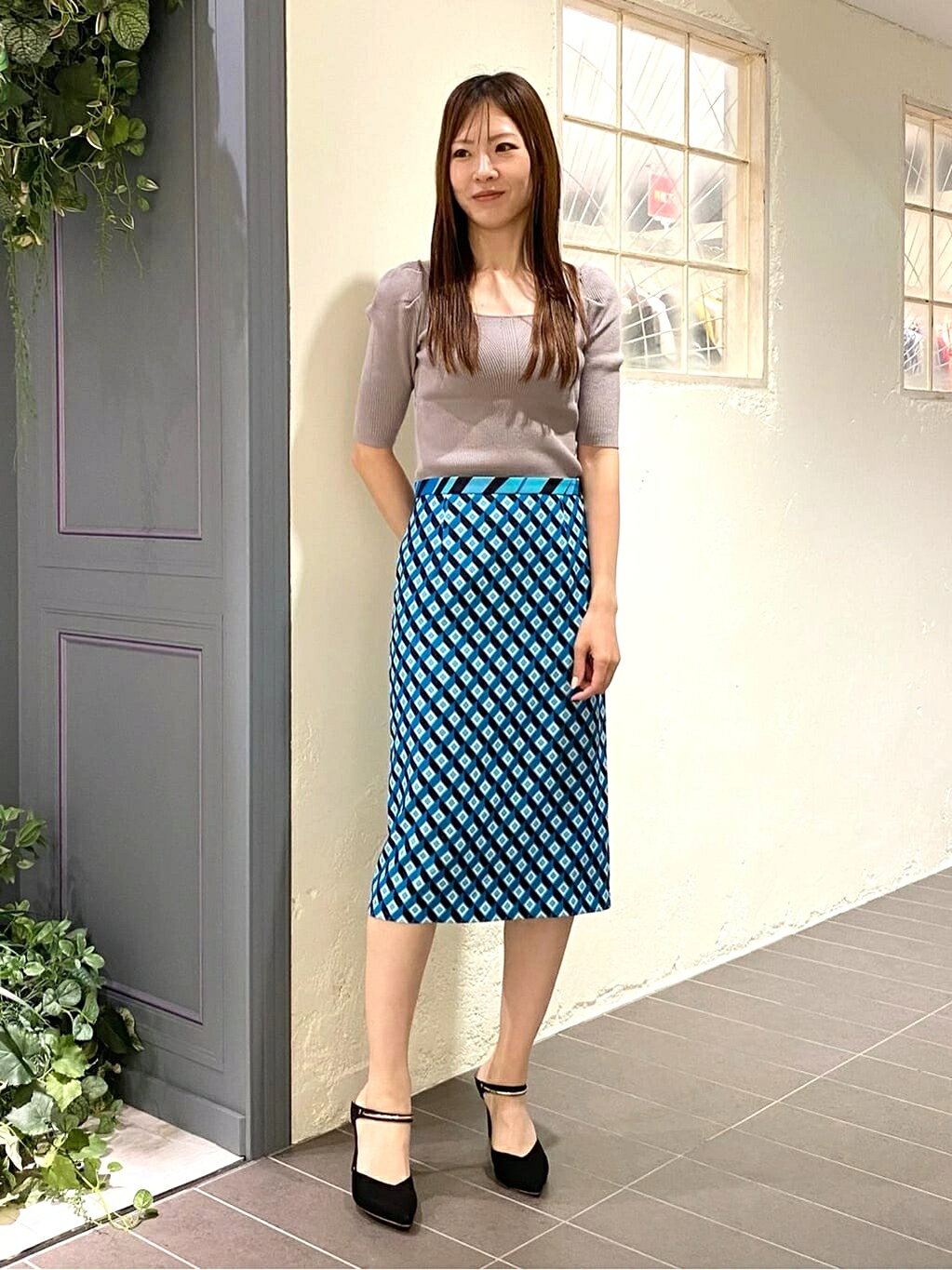 PINKY&DIANNE | タックスリーブニットプルオーバー | Rakuten Fashion
