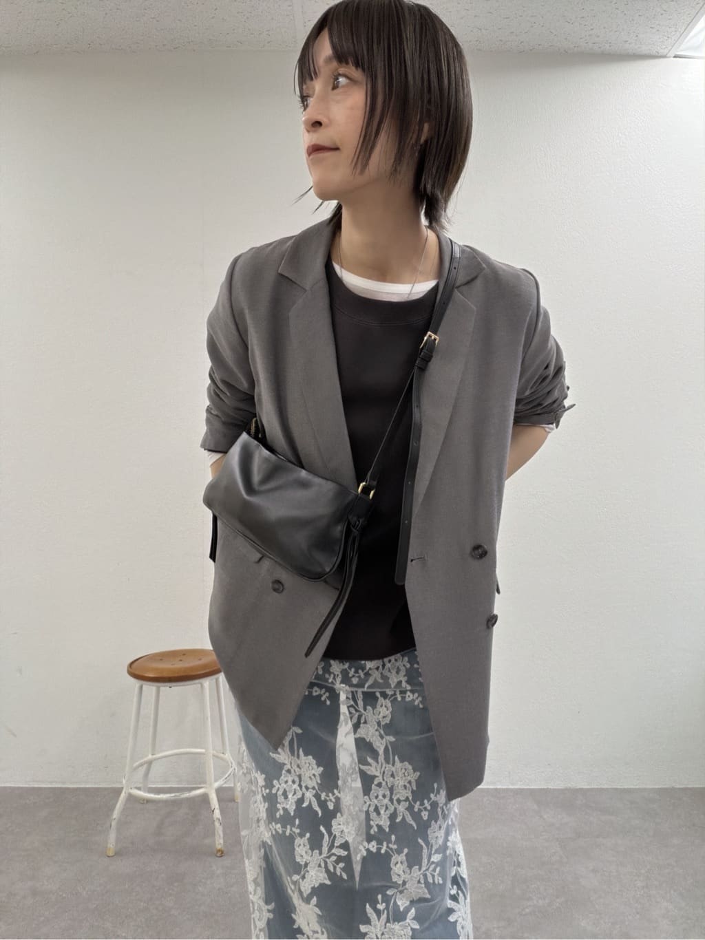 GALLARDAGALANTEの【サイズ展開あり】メッシュジャケットを使ったコーディネートを紹介します。｜Rakuten Fashion(楽天ファッション／旧楽天ブランドアベニュー)6808280