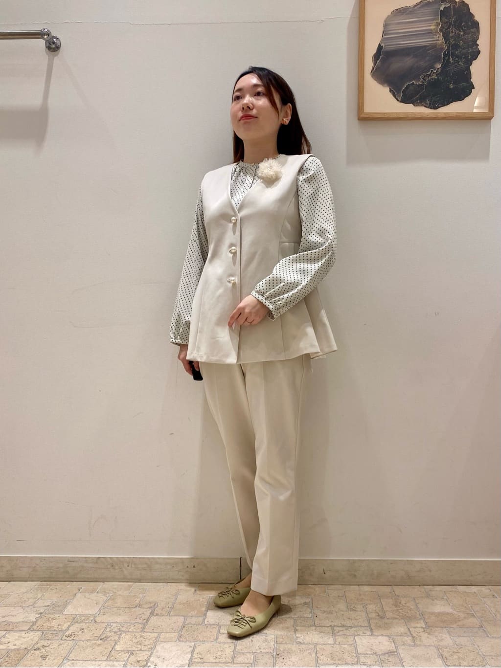 UNITED ARROWS LTD. OUTLET | ダブルニット ペプラムベスト