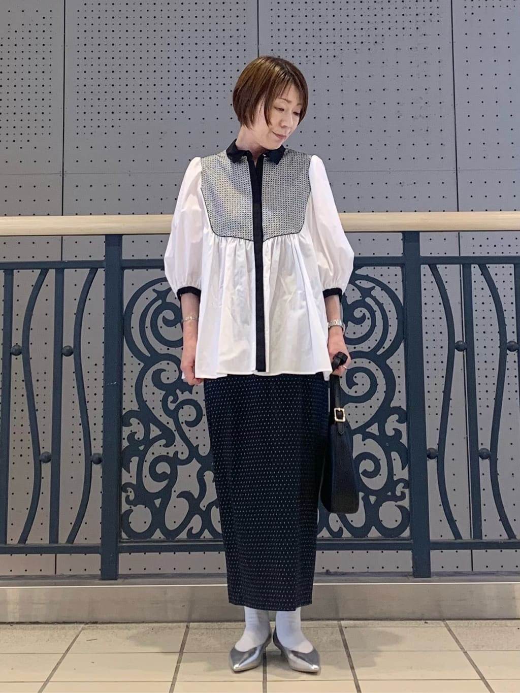 UNITED ARROWS LTD. OUTLET | ドット ジャガード タイトスカート