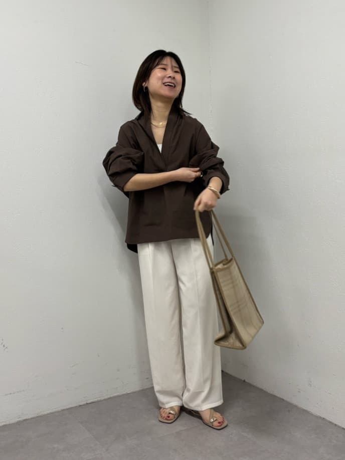 GALLARDAGALANTEの【ガランテ名品】ライトジャージーワイドパンツを使ったコーディネートを紹介します。｜Rakuten Fashion(楽天ファッション／旧楽天ブランドアベニュー)6810406