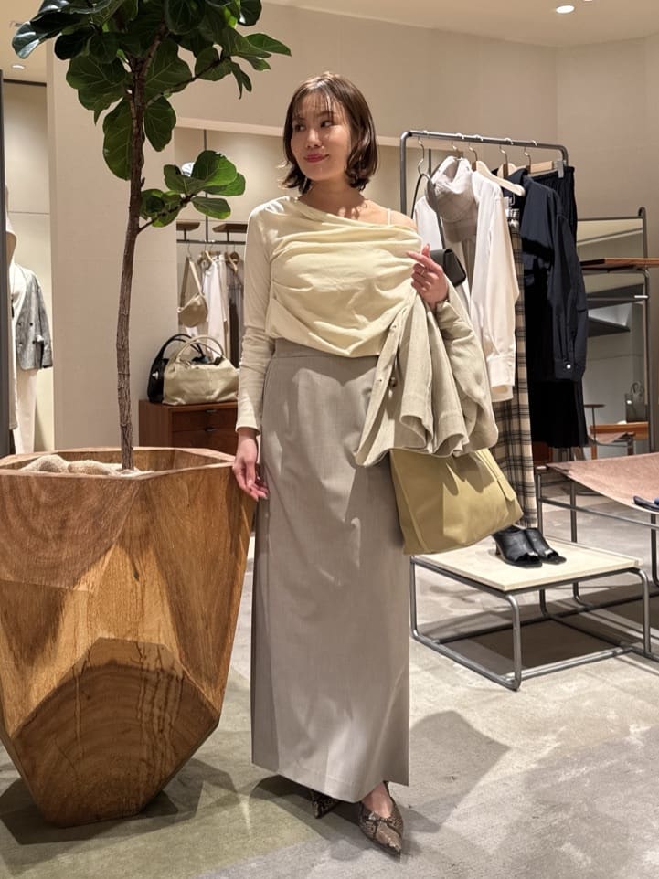 GALLARDAGALANTEの【セットアップ対応】ノーカラーツイードジャケットを使ったコーディネートを紹介します。｜Rakuten Fashion(楽天ファッション／旧楽天ブランドアベニュー)6811523