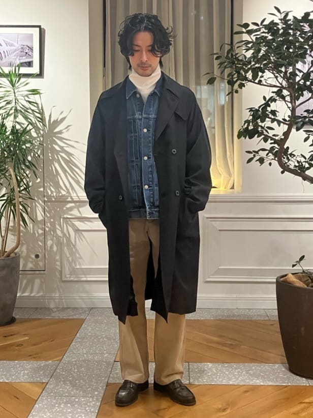 DRESSTERIOR | ウールギャバジン アルスターコート | Rakuten Fashion