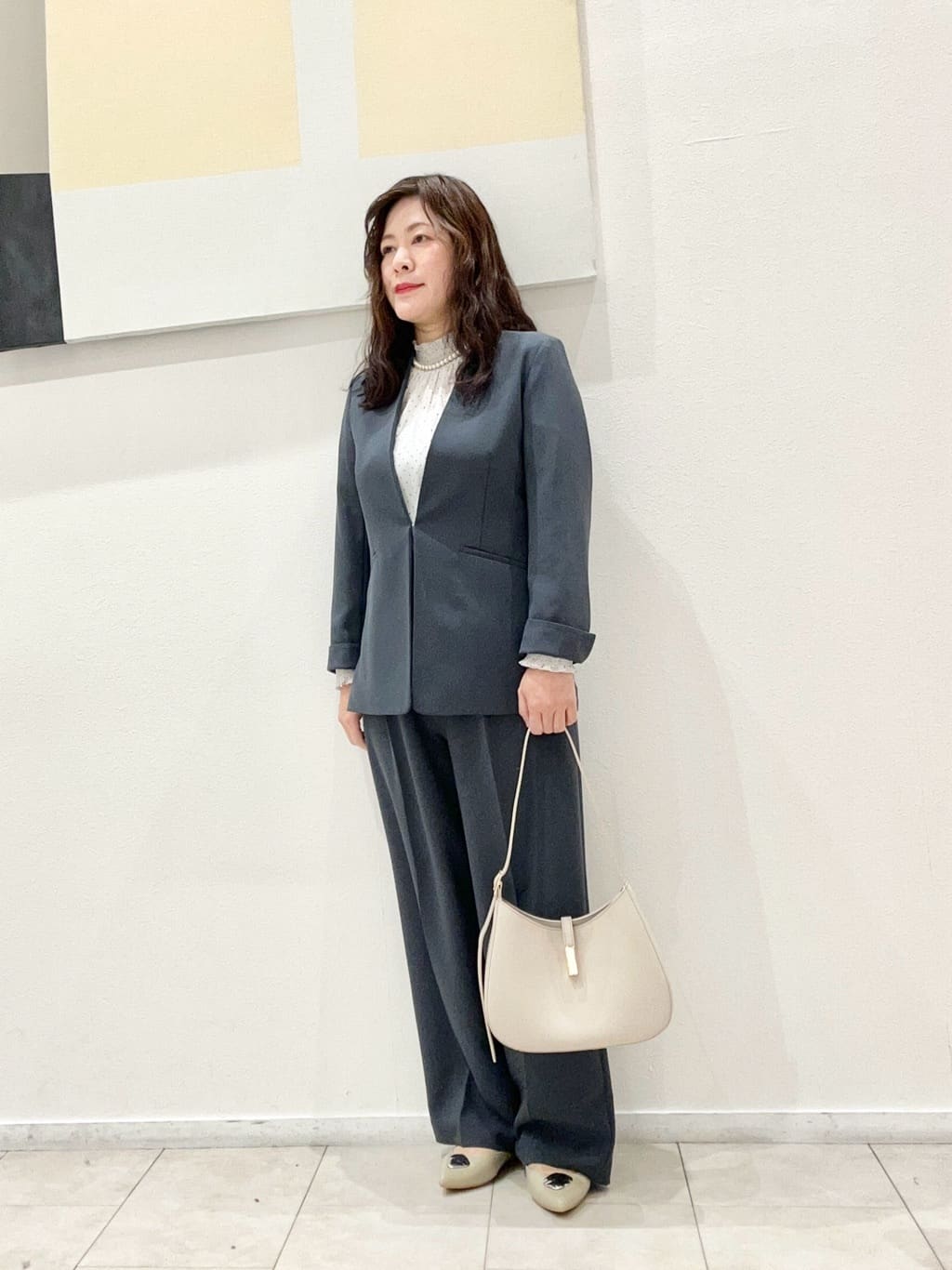 UNITED ARROWS LTD. OUTLET | コンフォート ダブルクロス Vネック