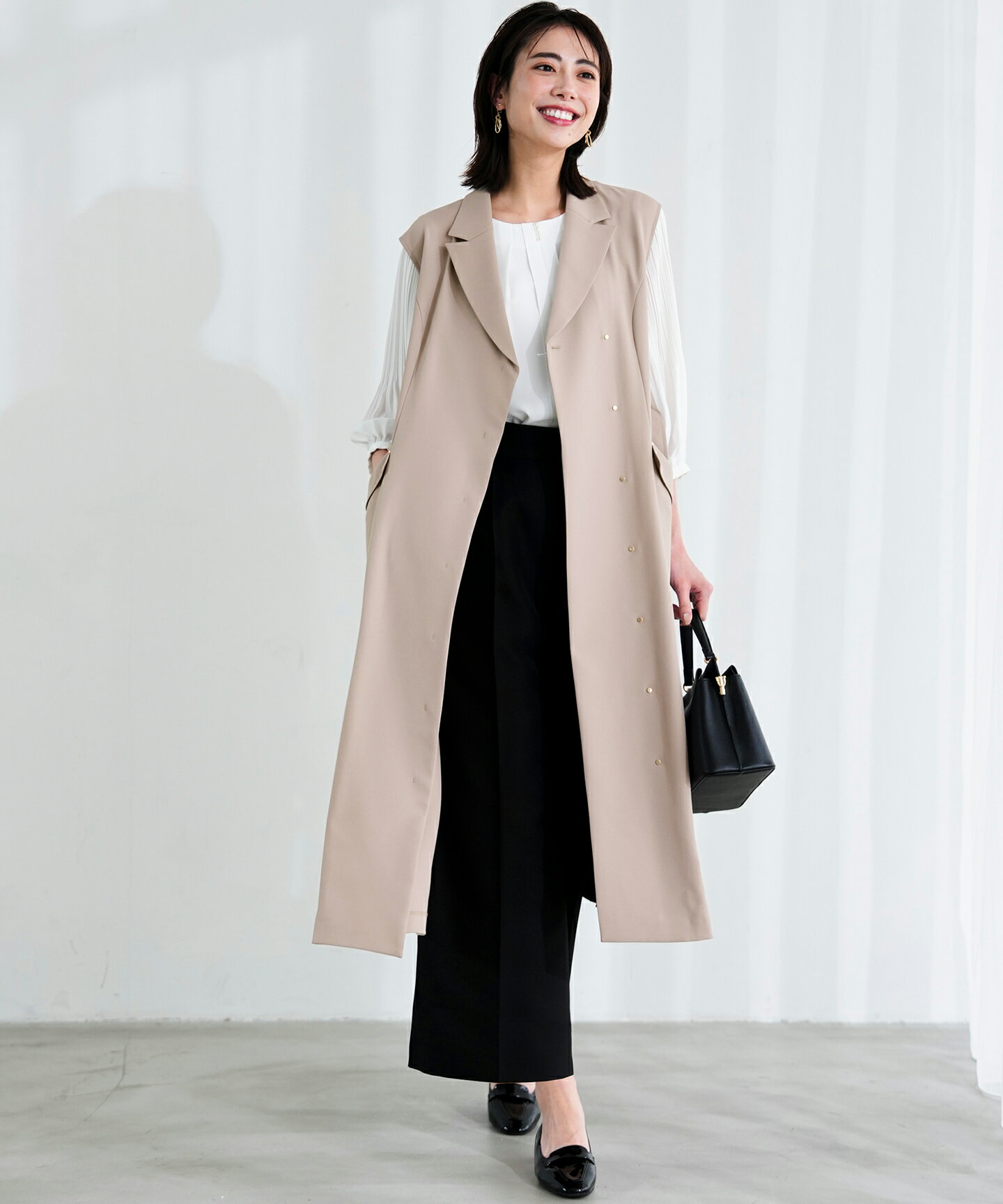 ANY SIS | 【2WAY】テーラードジレ ワンピース | Rakuten Fashion(楽天
