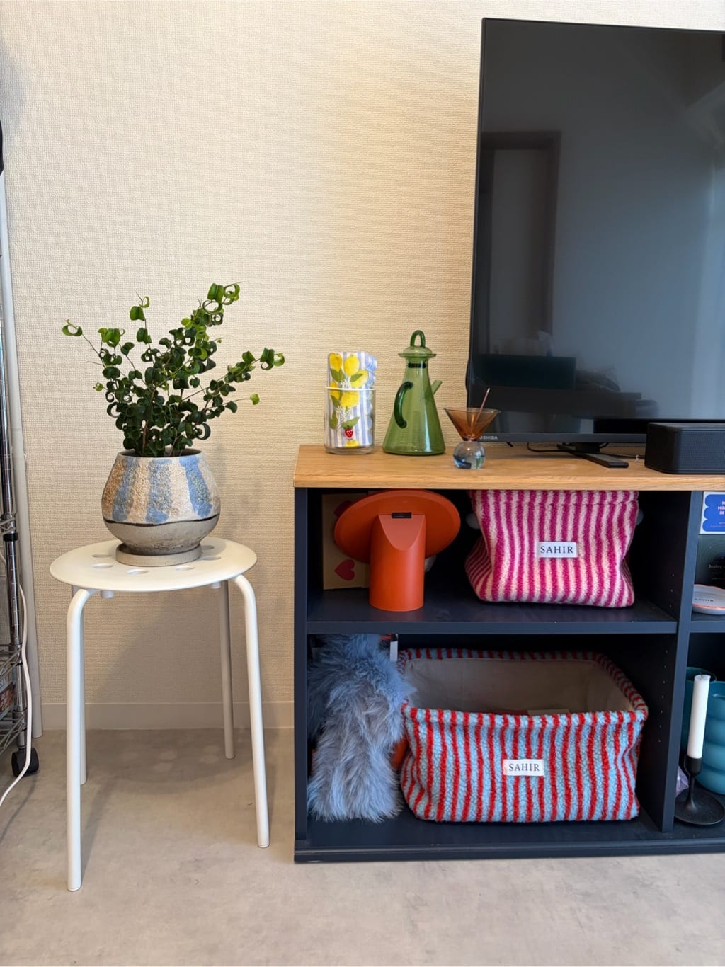 BIRTHDAY BAR | 《新色追加!》【SAHIR サヒール】Fabric basket S