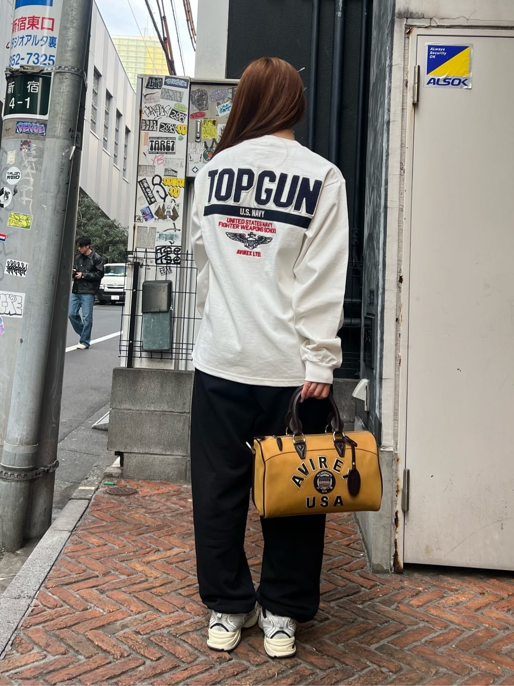 AVIREX | LONG SLEEVE T-SHIRT TOPGUN / 長袖 Tシャツ トップガン