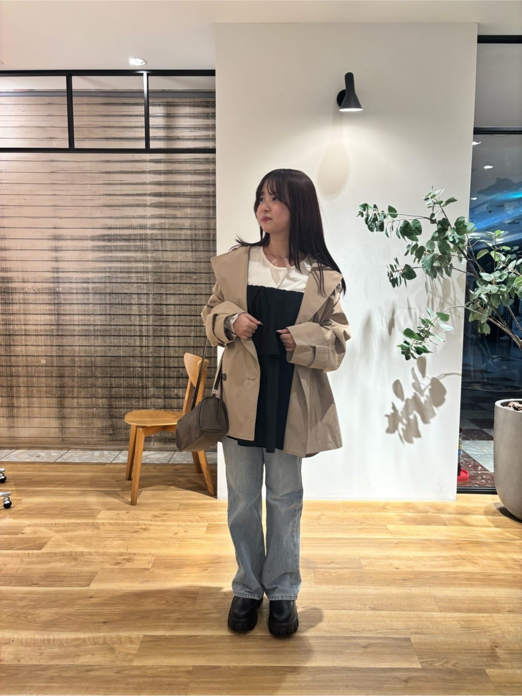 Discoat | ミドルトレンチコート | Rakuten Fashion(楽天ファッション