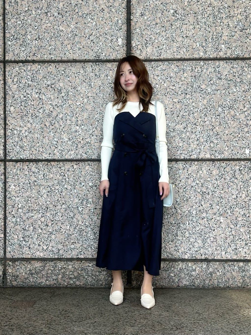 NATURAL BEAUTY BASIC | トレンチディテールドッキングワンピース