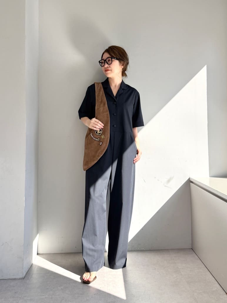 Whim Gazette | 【THE PAUSE】ストライプカイキンジャンプスーツ