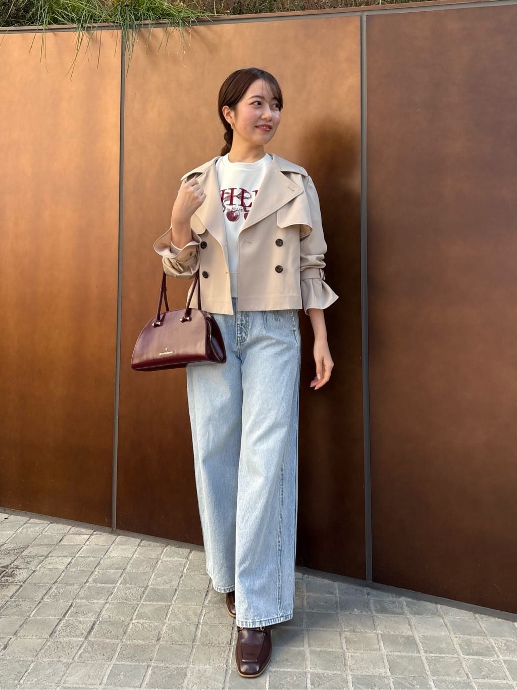 JILL by JILL STUART | チェリーロゴスウェット | Rakuten Fashion