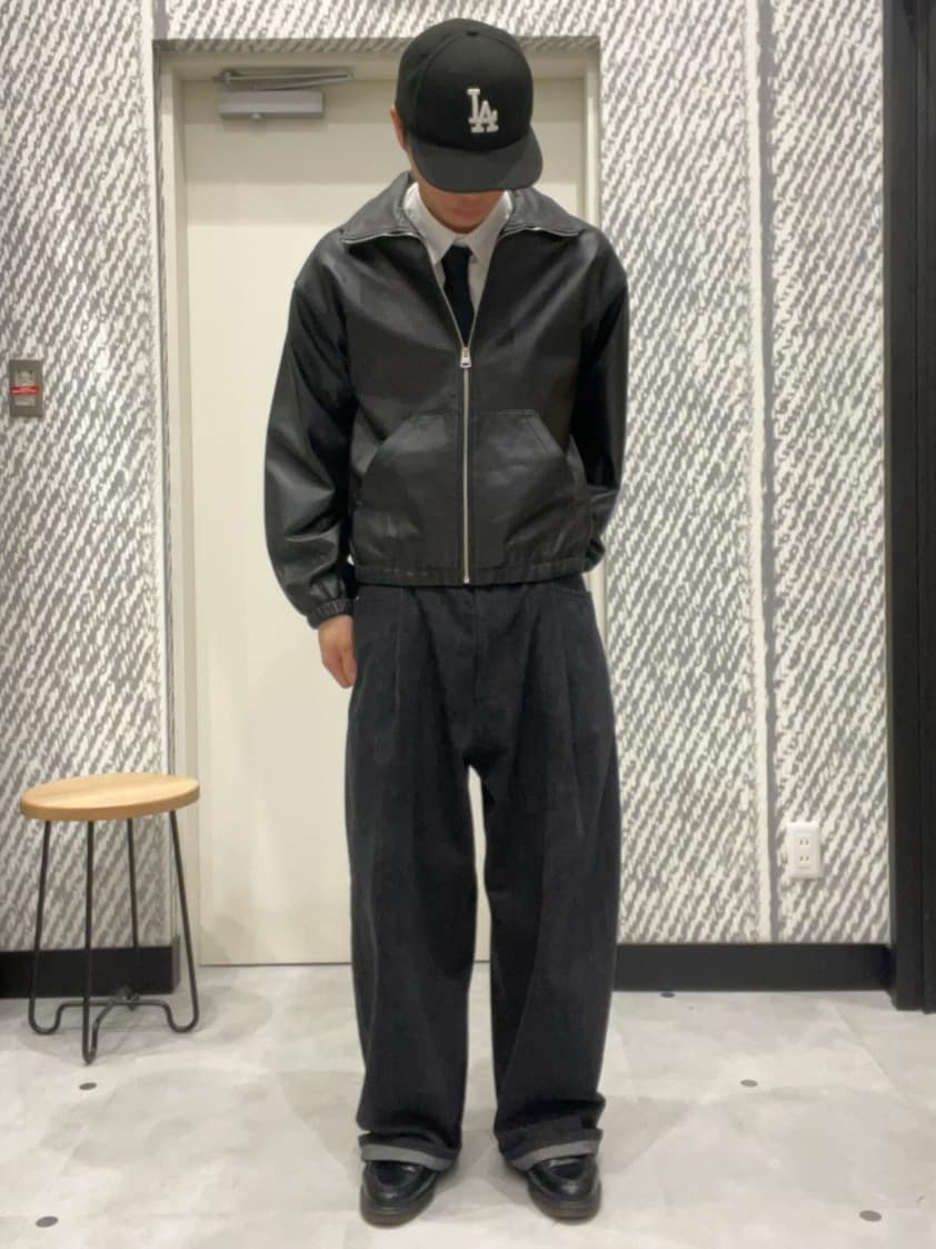 Levi's | PREMIUM BLACK FULLZIP SPORTS LEATHER JACKET | Rakuten