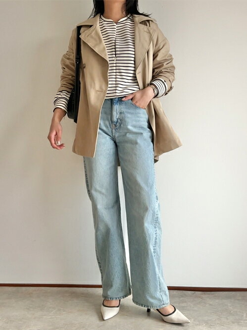 STYLEDOOR | バックフレアミドルトレンチコート | Rakuten Fashion