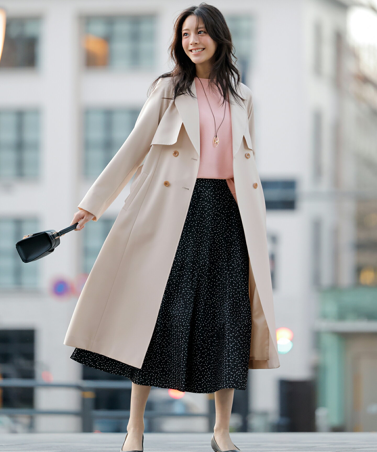 ANY SIS | エレガントロング トレンチ コート | Rakuten Fashion(楽天