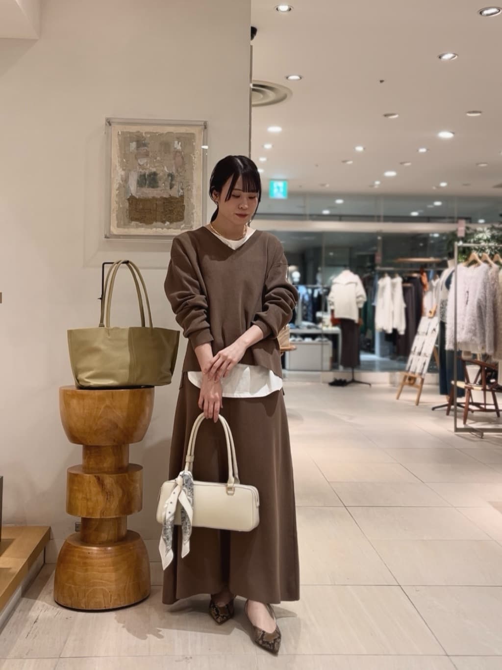 GALLARDAGALANTEのペイズリードットスカーフを使ったコーディネートを紹介します。｜Rakuten Fashion(楽天ファッション／旧楽天ブランドアベニュー)6826088