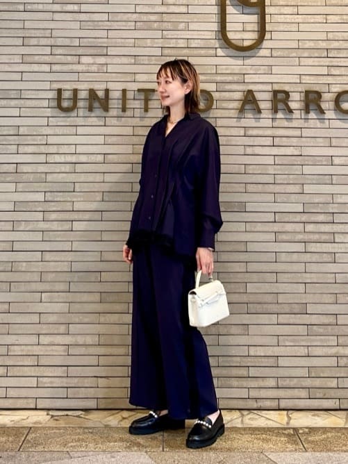 UNITED ARROWS | イミテーションパール スタッズ ローファー | Rakuten