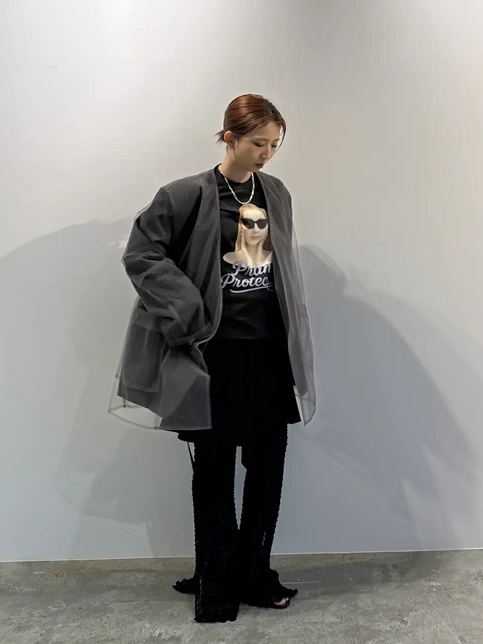 PRANK PROJECTのシンプルクルーネック / Aesthetic Teeを使ったコーディネートを紹介します。｜Rakuten Fashion(楽天ファッション／旧楽天ブランドアベニュー)6828958
