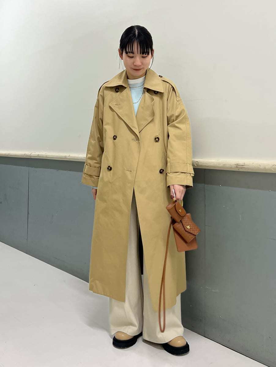 Mila Owen | 撥水オーバーサイズトレンチコート | Rakuten Fashion